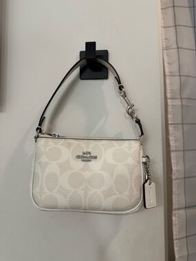 NWOT! Coach Nolita 15 Mini Shoulder Bag- White